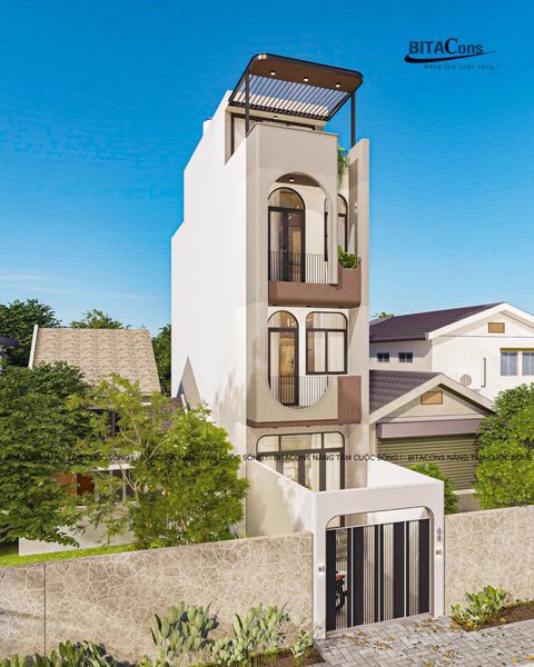  Thiết Kế nhà phố Bình Thạnh 