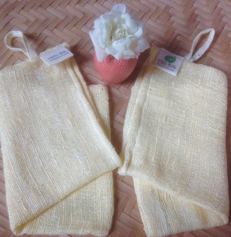  Khăn mặt tơ tằm 4 lớp cho trẻ nhỏ theo kiểu Châu Âu 