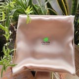  Ga giường/drap phủ lụa tơ tằm cao cấp Chu Silk - Ga giường/drap phủ lụa nguyên chất định lượng 19 momme thuần Việt Nam 