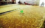  Chăn tơ tằm chần ruột tơ nguyên tấm to màu trắng hình quả trám đôi 3kg, sz 2*2.2m 