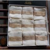  Bông tẩy trang tơ tằm set 5 chiếc 