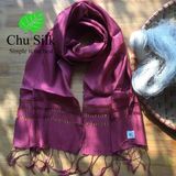  Khăn choàng tơ dệt đan mắt kiểu thổ cẩm 