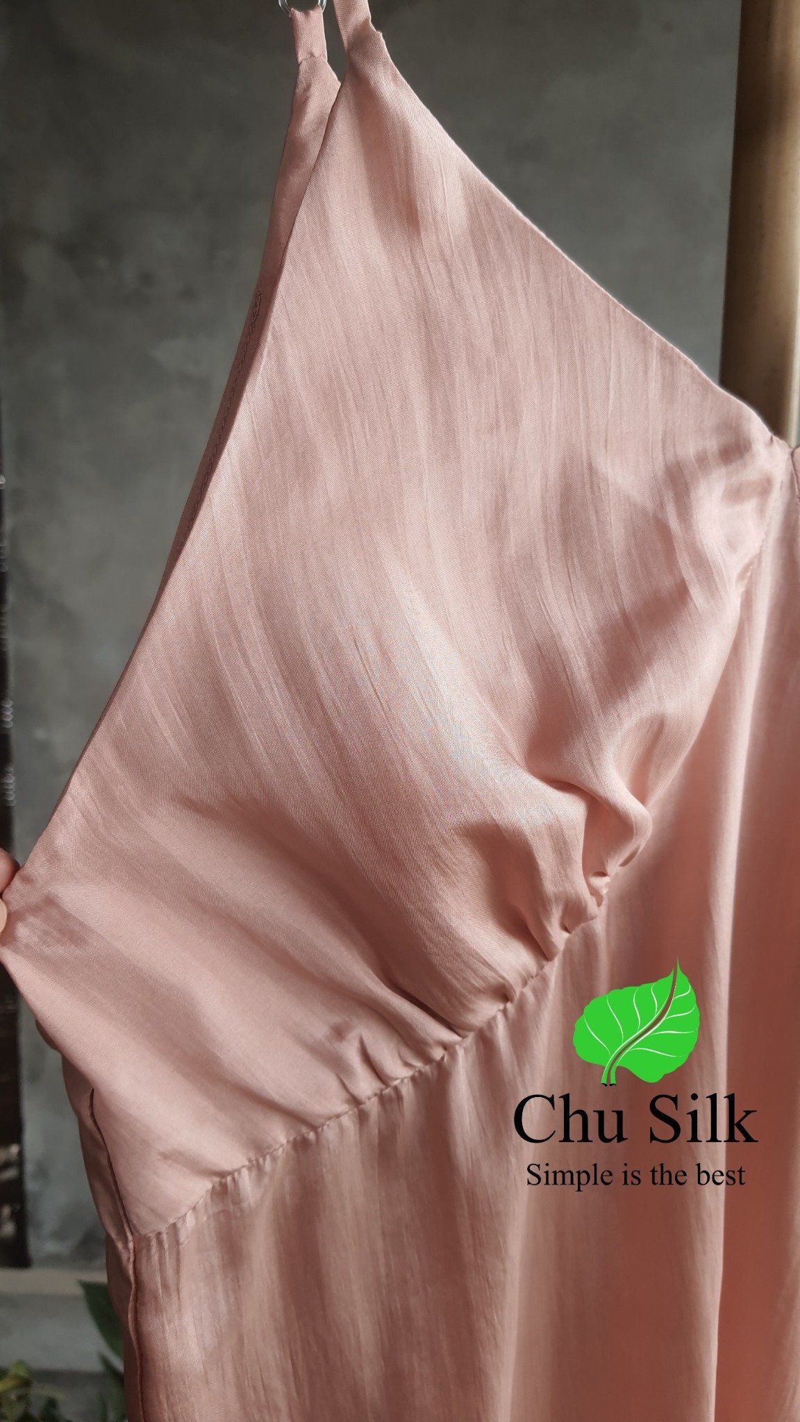 Váy ngủ lụa tơ tằm – Chu Silk - Tơ tằm làng Việt