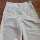  Bộ quần áo dài (gồm áo lụa trơn+ quần tơ thủ công trắng) 