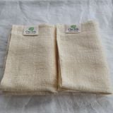 Khăn mặt tơ tằm may 2 lớp 