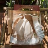  Áo Bra tơ tằm Chu Silk móc cài sau 