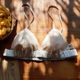  Áo Bra tơ tằm Chu Silk móc cài sau 