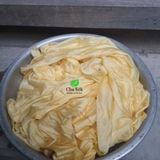  Áo dài tơ vàng nguyên bản dáng eo 