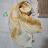  Khăn lụa vuông loang loại dầy 