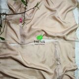  Đôi vỏ gối lụa tơ tằm nguyên chất mầu be 