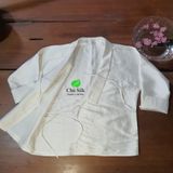  Áo tơ tằm nguyên bản dáng Kimono buộc dây 