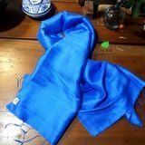  Khăn quàng cổ tơ tằm thủ công đã nhuộm màu 