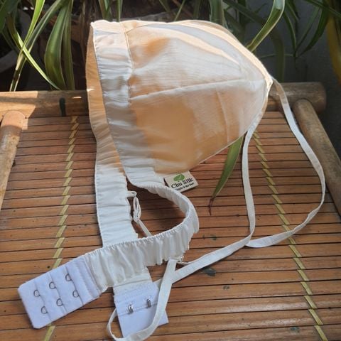  Áo Bra tơ tằm Chu Silk móc cài sau 
