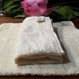  Khăn mặt tơ tằm (Dệt lên sợi tơ)_Organic_Silk_Towel 30x45cm 