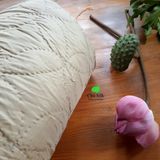  Chăn tơ tằm chần ruột tơ nguyên tấm to màu be hình hoa thị sz 2*2.2m nặng 1.5kg 