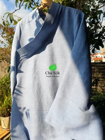  Áo Tràng đũi tơ tằm 