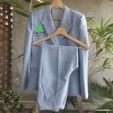  Bộ vest đũi tơ tằm dành cho nữ 