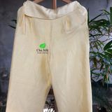  Bộ quần áo dáng Kimono và quần cạp đáp tơ vàng 