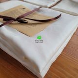  Chăn tơ lồng vỏ lụa_ruột chăn tơ tằm do con tằm tự dệt và vỏ để lồng ruột chăn 