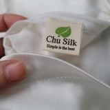  Vỏ gối lụa tơ tằm cao cấp Chu Silk size 50*70cm- Vỏ gối lụa nguyên chất định lượng 19 momme thuần Việt Nam 