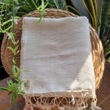  Quà tặng ấn tượng cho đối tác nước ngoài_Khăn choàng cổ 2 dòng tơ nguyên bản đặc biệt 