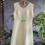  VÁY TƠ TẰM MÀU VÀNG NGUYÊN BẢN 