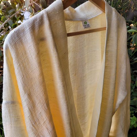  Áo choàng tắm tơ tằm 