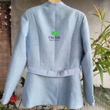  Bộ vest đũi tơ tằm mẫu mới 