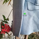  Bộ vest đũi tơ tằm mẫu mới 
