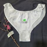  QUẦN CHIP 100% TƠ TẰM 19MM DÁNG LÁ SEN 