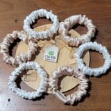  Dây buộc tóc, cột tóc lụa tơ tằm cao cấp, 100% tự nhiên bảo vệ tóc chắc khỏe và ngăn ngừa xơ rối tóc 