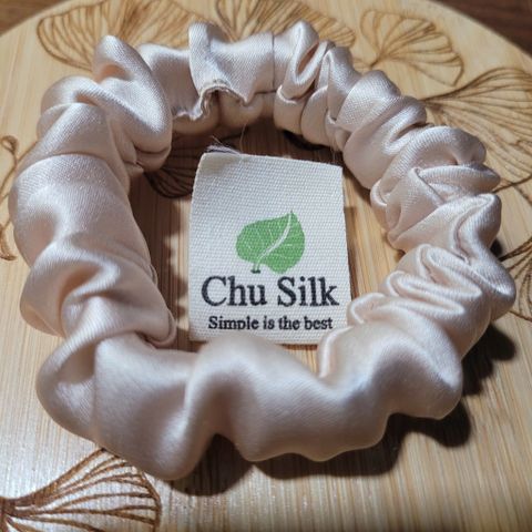  Dây buộc tóc, cột tóc lụa tơ tằm cao cấp, 100% tự nhiên bảo vệ tóc chắc khỏe và ngăn ngừa xơ rối tóc 