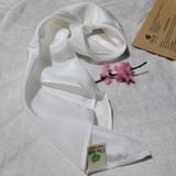  Khăn quàng cổ lụa tơ tằm vuông loại dầy Chu Silk, size 55*55cm 