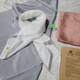  Khăn lụa tơ tằm vuông size 55**55cm cho tập thể đông người 