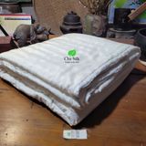  Chăn tơ tằm do con tằm tự dệt chần khâu tay cho mùa hè thu cỡ 2.4*2.6m nặng 1.5kg tơ 