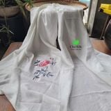  Khăn choàng tơ nguyên bản thêu tay 