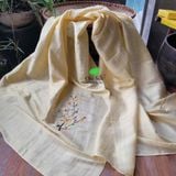  Khăn choàng tơ nguyên bản thêu tay 