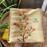  Khăn choàng tơ nguyên bản thêu tay 