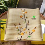  Khăn choàng tơ nguyên bản thêu tay 