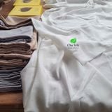  Set vỏ chăn+ vỏ gối lụa tơ tằm cỡ đơn châu Âu 