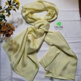  Khăn quàng cổ lụa tơ tằm dài loại dầy 