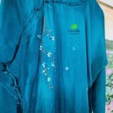  Áo dài lụa tơ tằm thêu cành hoa đào_áo dài truyền thống Việt Nam_Áo dài dáng xưa 