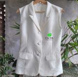  Bộ ghi lê tơ tằm trắng nguyên bản 