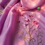  Khăn lụa tơ tằm thêu tay_các màu 