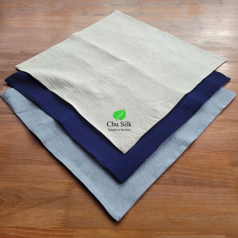  Vỏ gối tựa lưng sofa chất liệu đũi tơ tằm size 45*45cm 