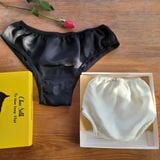  Quần chip tơ tằm Chu Silk dáng cơ bản bo chun 