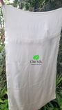  Vỏ gối lụa tơ tằm cao cấp Chu Silk King Size 20*36inch (51*92cm)- Vỏ gối lụa nguyên chất định lượng 19 momme thuần Việt Nam 
