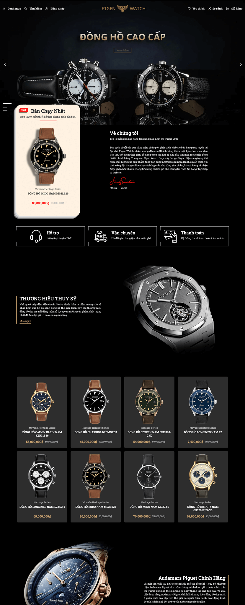 F1GENZ Watch - Đồng Hồ