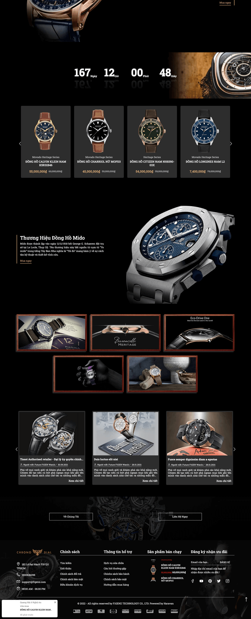 F1GENZ Watch - Đồng Hồ