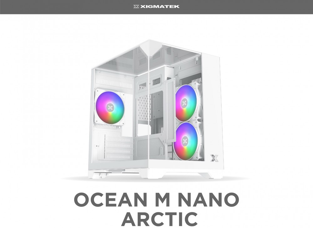  Vỏ máy tính Xigmatek OCEAN M NANO ARTIC 